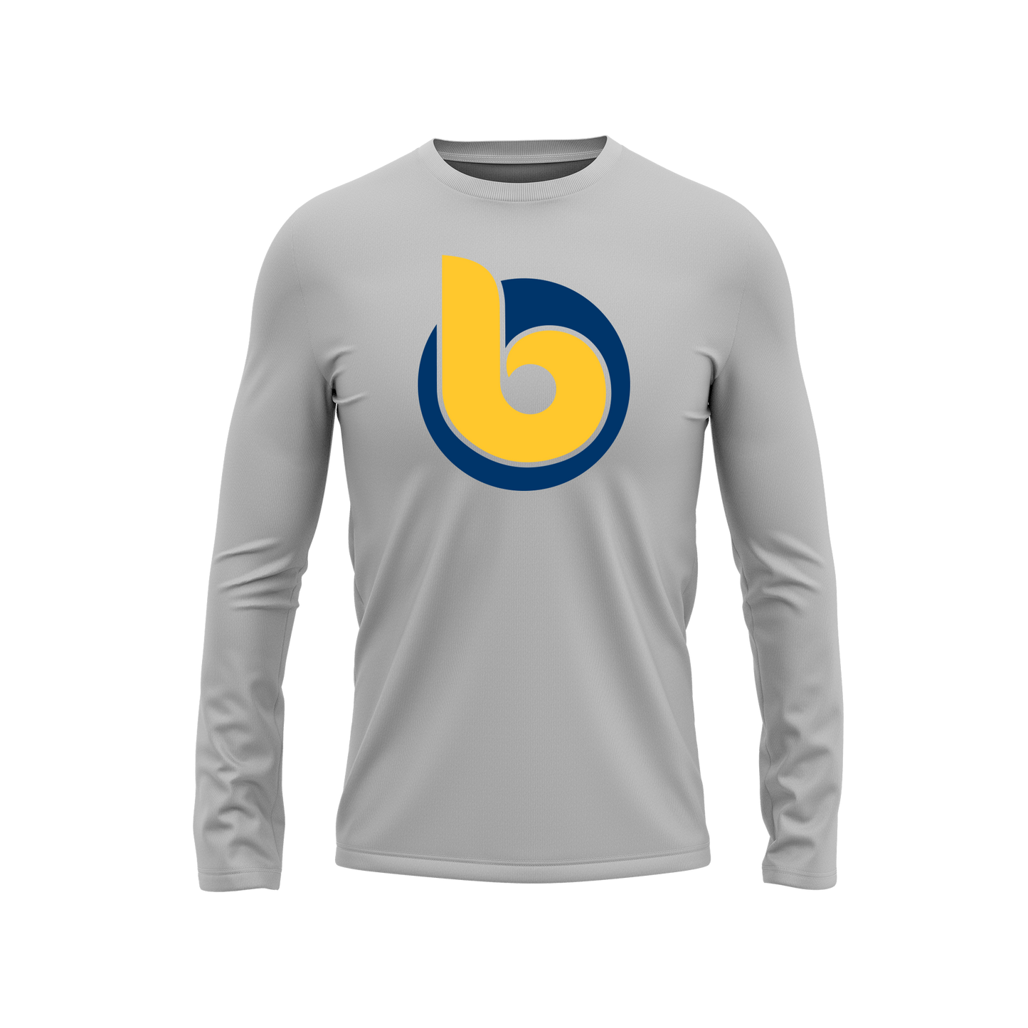 B Circle Blue Gold Semi Dye