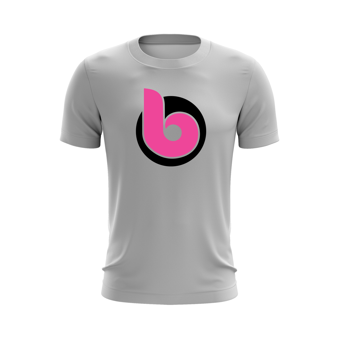 B Circle Black Pink Semi Dye