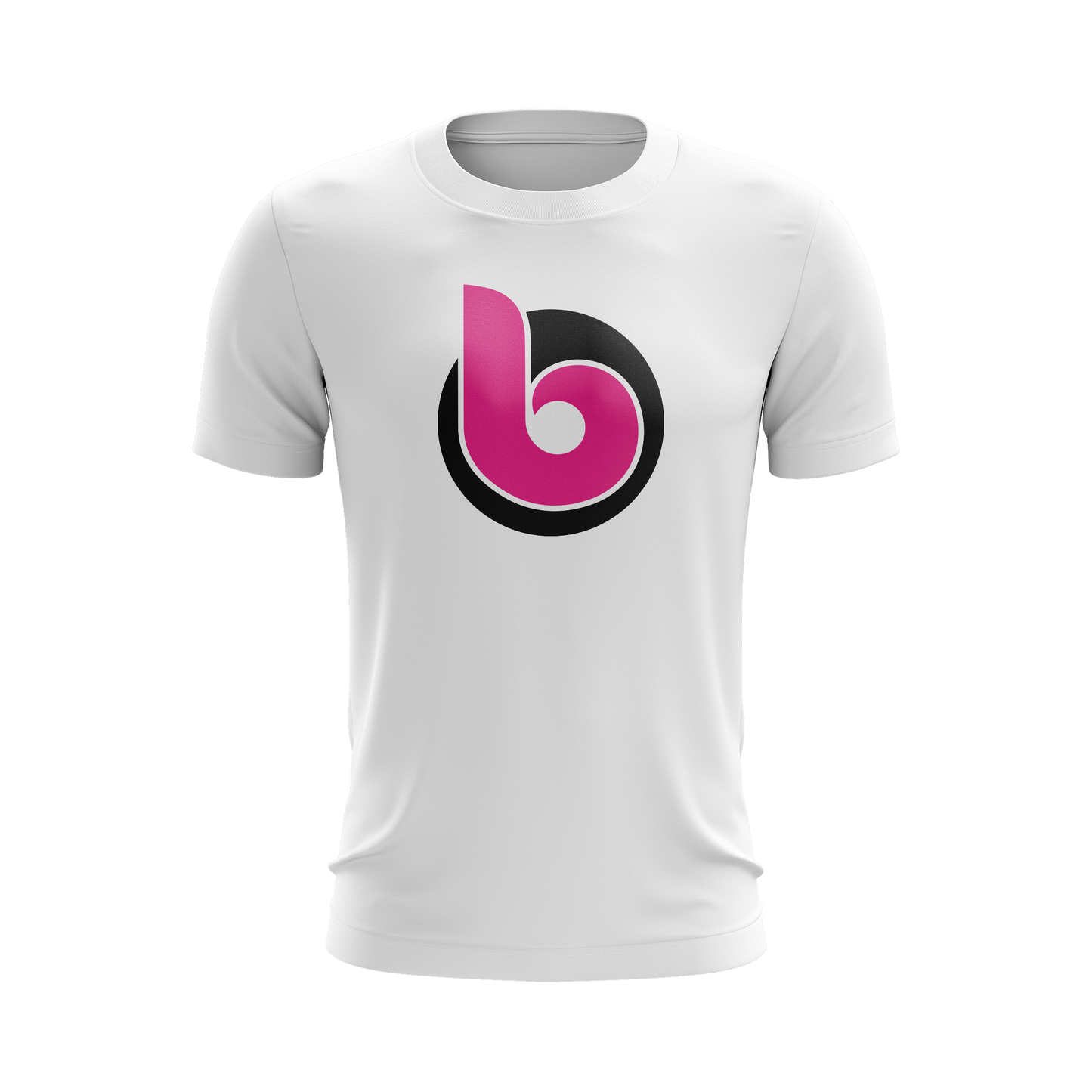 B Circle Black Pink Semi Dye
