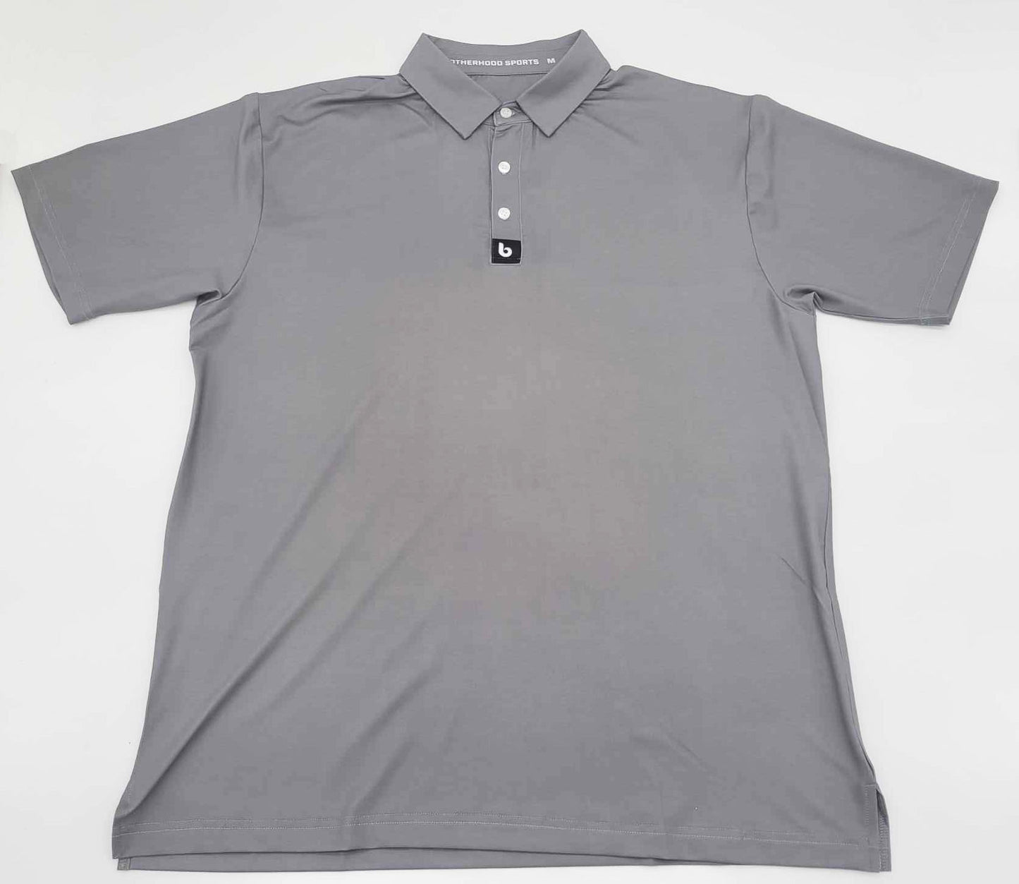 Cool Gray Golf Polo