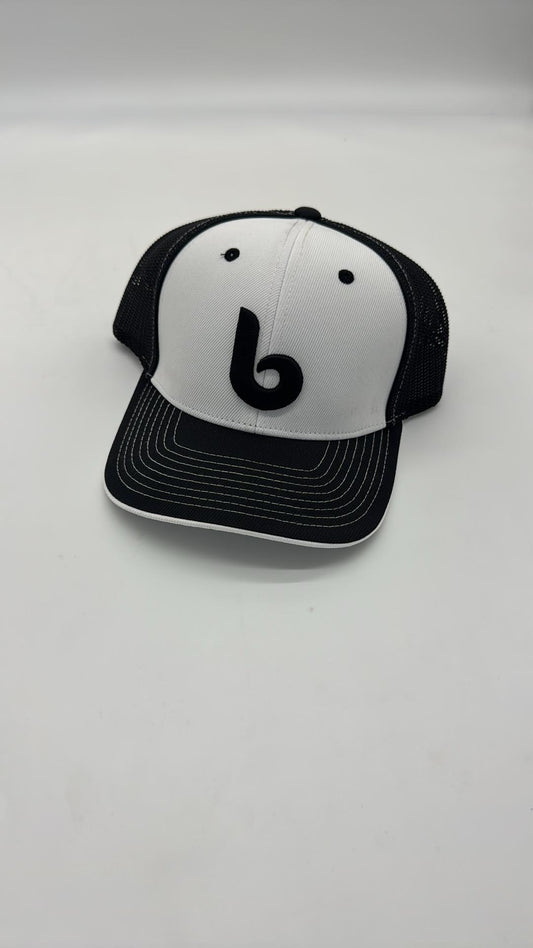 404M BLACK W/ WHITE S/M