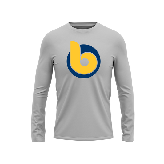 B Circle Blue Gold Semi Dye