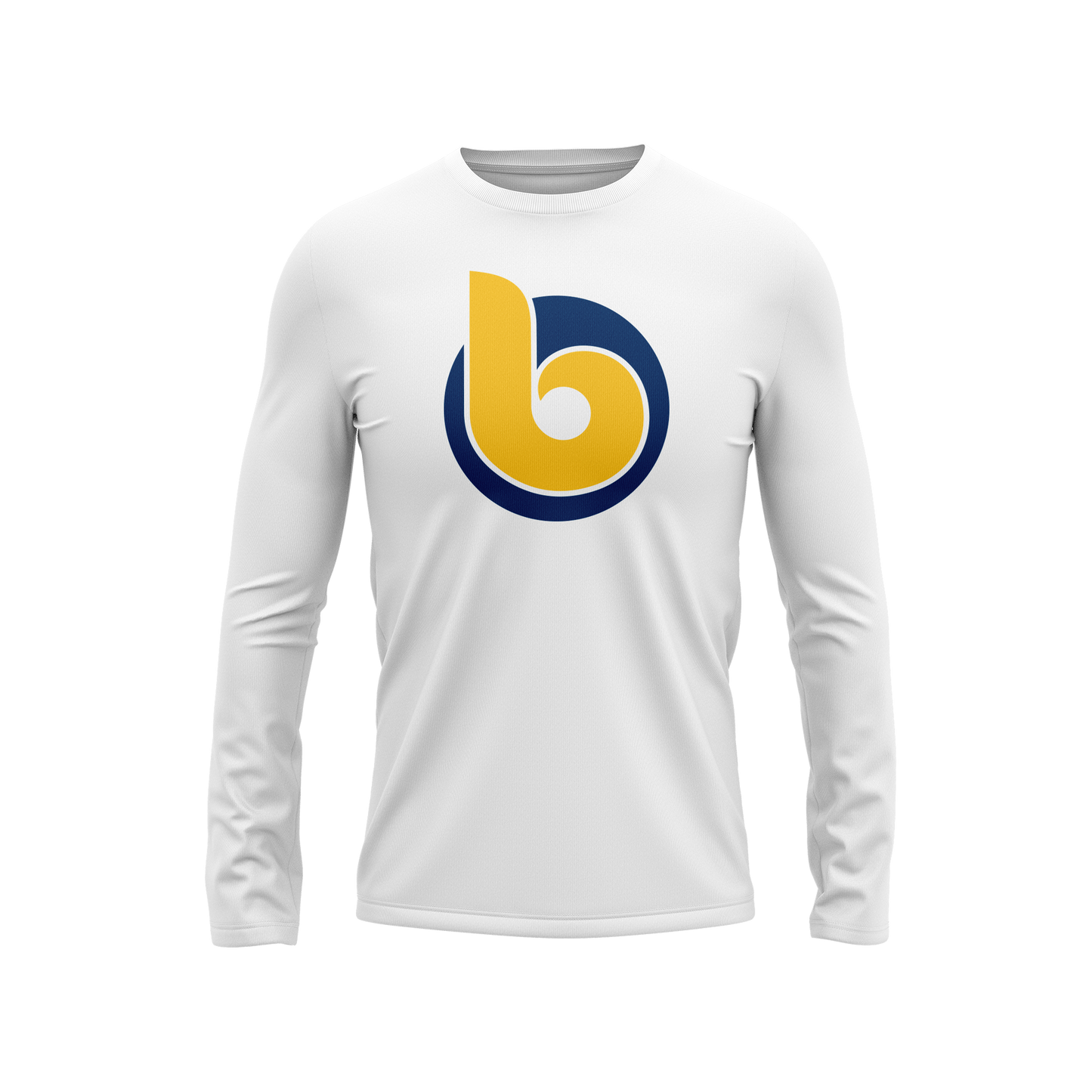 B Circle Blue Gold Semi Dye