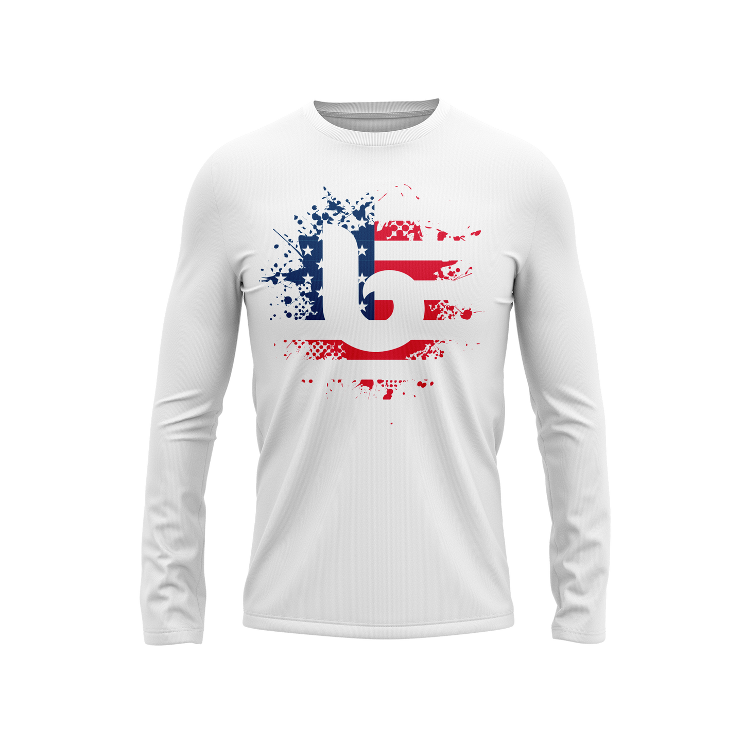 B Splatter Flag Semi Dye