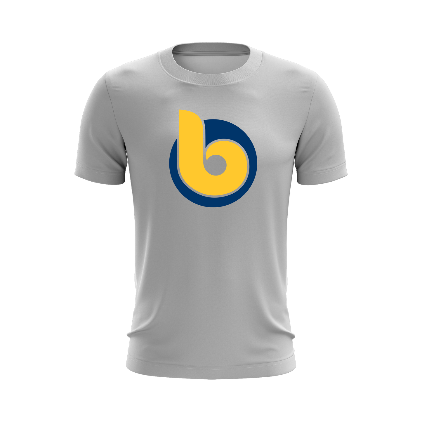 B Circle Blue Gold Semi Dye