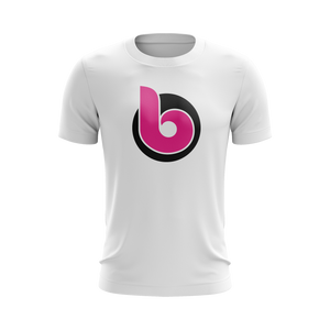 B Circle Black Pink Semi Dye